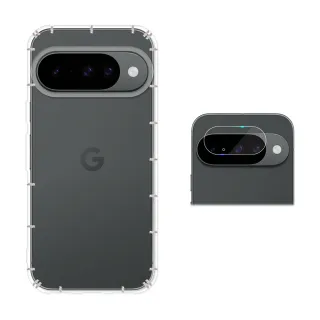 【RedMoon】Google Pixel 10 Pro XL/Pixel10/10Pro/10a 5G 手機殼貼2件組 空壓殼鏡頭增高版+厚版鏡頭貼
