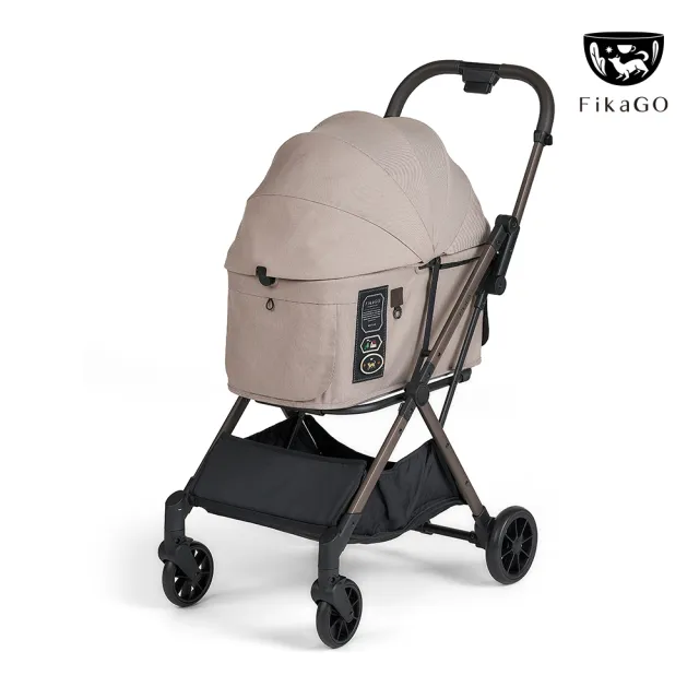 【FikaGO】北歐風寵物推車FREE TO GO 2(領先業界一秒自動收摺)