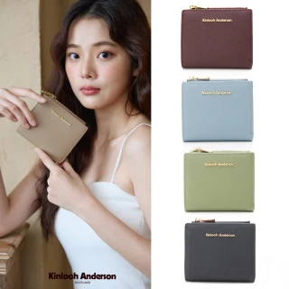 【金安德森】Enid 經典壓釦式短夾(多色任選)