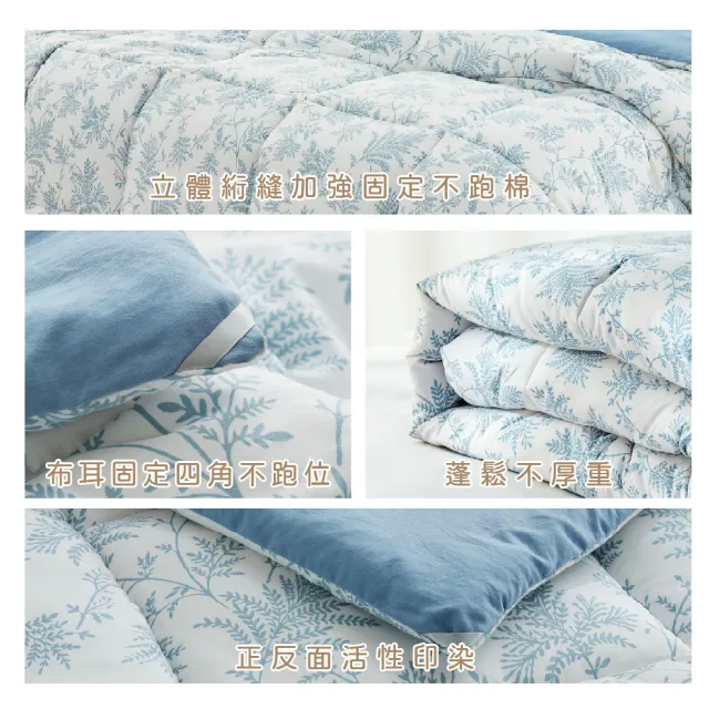 【DeKo岱珂】升級2.0台灣製｜韓版石墨烯鬆餅被 180×210cm(2KG/十色任選)