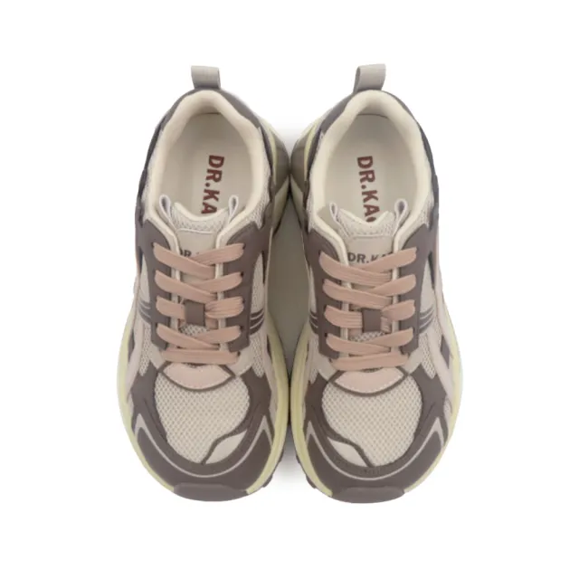 【DK 高博士】舒適流線厚底運動休閒鞋 63-5081 共兩色 銀色 粉紅