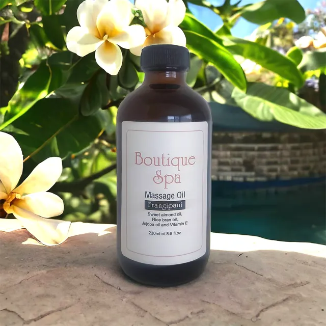 【Boutique Spa】南國雞蛋花按摩油 230ml l(嗅覺帶你去渡假 -)