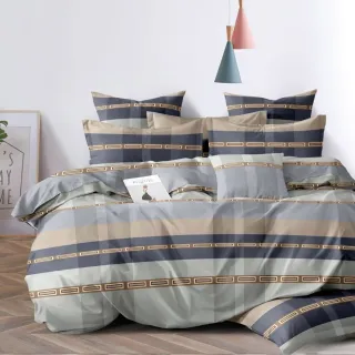 【寢安家居 買一送一】台灣製舒柔棉銀離子抗菌床包枕套組(單人/雙人/加大/床包/床單/床罩 多款任選)