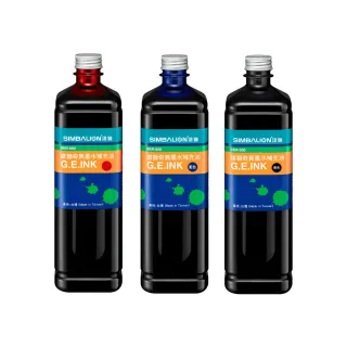 【SIMBALION 雄獅文具】油性 奇異 墨水 補充油 900cc 12瓶/組 GER-900