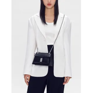 【PEDRO】Studio Farida真皮迷你單肩包/側背包/斜背包/鍊條包(小CK集團品牌 官方直營)