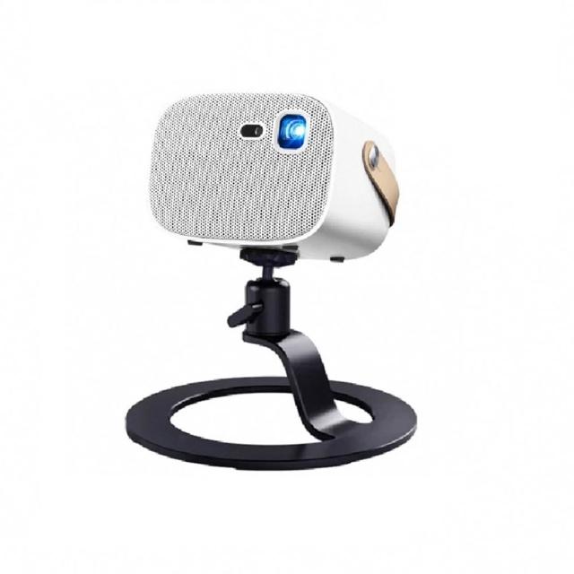 【OVO】HD高畫質便攜智慧投影機增強版 小腳架組(U5S 自動對焦 內建電池 露營/家用/戶外/商用)