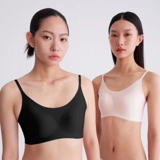 【24HRS】4件組－經典款親膚無痕內衣細肩款/寬肩款多色任選(無鋼圈內衣 女內衣 女內著 背心式 1111)