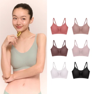 【24HRS】買5送1-經典款無感集中內衣任選(無鋼圈內衣 女內衣 女內著 無感失憶 背心式 雙11限定 1111)