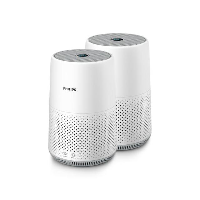 【Philips 飛利浦】買一送一 奈米級空氣清淨機 雙入組(AC0819)