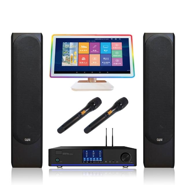 【金將科技】KKPAD21.5+A6+J108【點歌機+擴大機組+喇叭】(贈一年免費雲端歡唱)