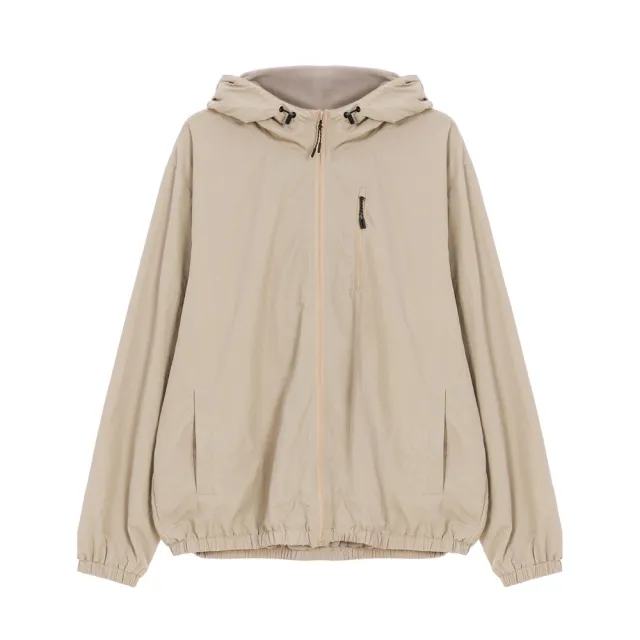 【GIORDANO 佐丹奴】男女裝 防風防潑水輕機能 刷毛連帽外套(多色任選)