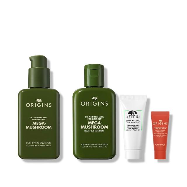 【ORIGINS 品木宣言】DR.WEIL青春無敵靈芝光潤機能乳液100ml(全新升級 人氣靈芝乳液2.0_雙11限定)