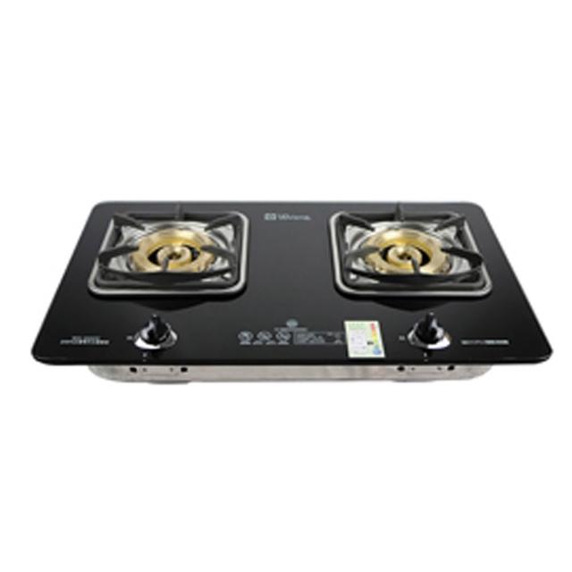 五聯 WG-3512S 雙口瓦斯爐，採用高階玻璃材質，壓轉式點火設計，適閤家庭檯面使用。瓦斯燃料經濟實惠，提供雙口同時烹飪，安全穩定，享有1年完整保固。理想的廚房瓦斯爐選擇，輕鬆提升烹煮效率。