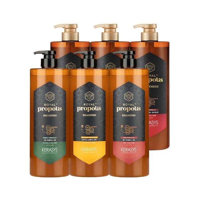 【KeraSys 可瑞絲】蜂王漿活力光澤 洗髮精/護髮素1000ml(經典蜂膠/綠蜂膠/紅蜂膠/台灣總代理)
