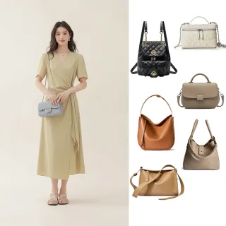 【A&L 老工匠】momo獨家特談★真皮包優雅韓系後背斜背包-交換禮物(真皮包包  多款多色選)