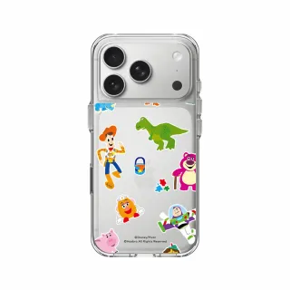 【RHINOSHIELD 犀牛盾】iPhone 17/Air/Pro/Pro Max Clear 透明防摔手機殼/玩具總動員-Sticker(迪士尼)