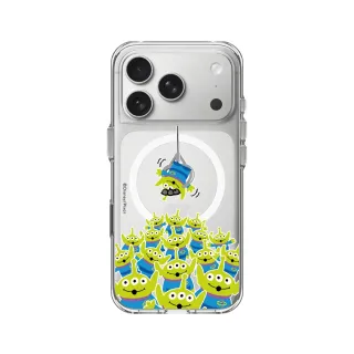 【RHINOSHIELD 犀牛盾】iPhone 17/Air/Pro/Max Clear 透明防摔磁吸手機殼/玩具總動員-放了三眼怪(迪士尼)