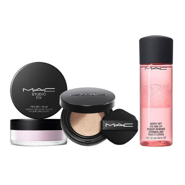 【M.A.C】濾鏡妝感霧絲絨氣墊粉餅組(超持妝霧絲絨氣墊粉餅SPF 50/PA+++/超持妝輕透濾鏡蜜粉 /防曬/雙11)