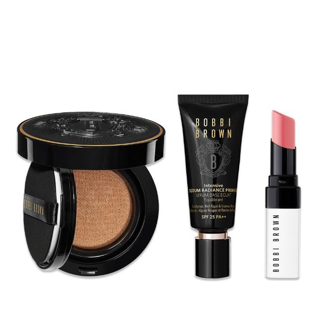【Bobbi Brown 芭比波朗】持久無瑕氣墊組(霧光持久氣墊+冬蟲夏草精華亮膚持妝乳SPF24PA++ 40ml/雙11限定)