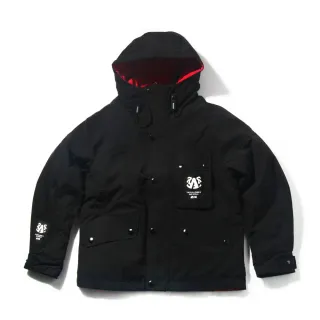 【IZZVATI】發熱紗防潑水外套-黑(獨家限量商品)