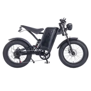 【IFREEGO】M7電動輔助腳踏車 20吋寬胎 500W電機 復古造型(電動車 自行車 腳踏車)