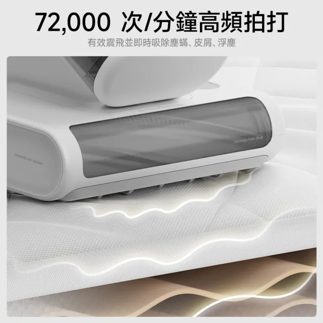 【小米】官方旗艦館 Xiaomi 除蟎機 2 Pro(16kPa吸力/塵蟎感應/高頻拍打/UV/超聲波/熱風/一年保固)