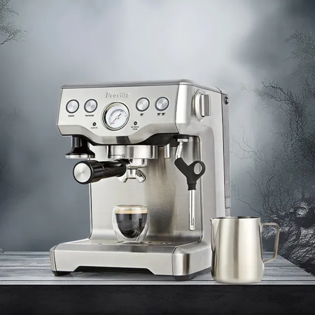 【Breville】BES840XL the Infuser™ 半自動義式咖啡機（櫻桃紅）(總代理公司貨)