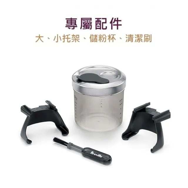 【Breville】BCG820XL the Smart Grinder™ Pro 專業級定量磨豆機（櫻桃紅）(總代理公司貨)