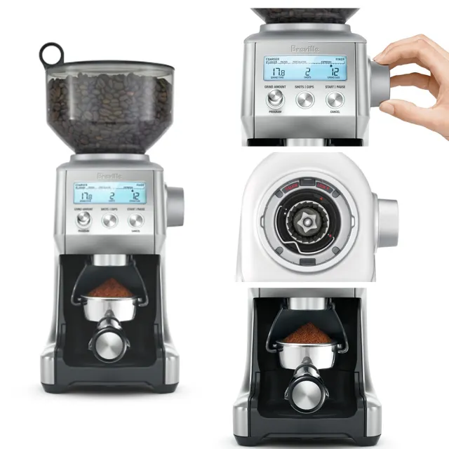 【Breville】BCG820XL the Smart Grinder™ Pro 專業級定量磨豆機（極酷黑）(總代理公司貨)