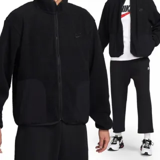 【NIKE 耐吉】NIKE CLUB+ SHERPA WNTR 男款 寬鬆 羊羔絨 搖粒絨 外套(FB8387)