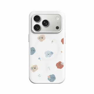 【RHINOSHIELD 犀牛盾】iPhone 17/Air/Pro/Max SolidX 防摔磁吸手機殼/小花喜怒哀樂(方坊 Square Studio)