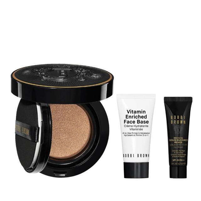 【Bobbi Brown 芭比波朗】霧光持久氣墊粉餅(SPF40 PA+++/柔霧小黑盒/持妝/遮瑕/控油/粉底/防曬/雙11限定)