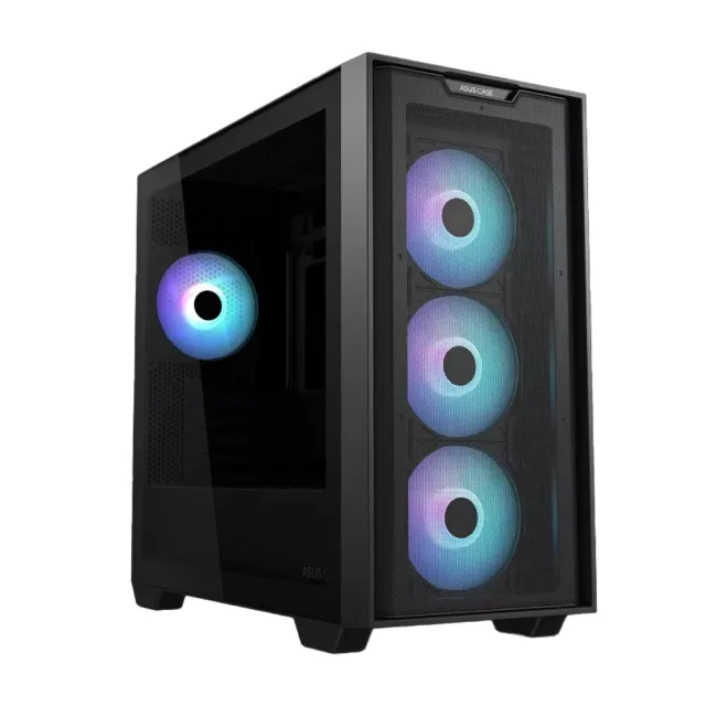 【華碩平台】I5 十核 RTX 5070 Win11 {神策冥殿V W}WIFI電競機(I5-14400F/B760/32G D4/1TB)