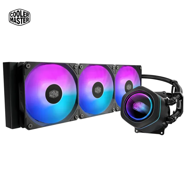 【Cooler Master 酷碼】Cooler Master MasterLiquid CORE NEX 360 ARGB 水冷 黑色(CORE NEX)