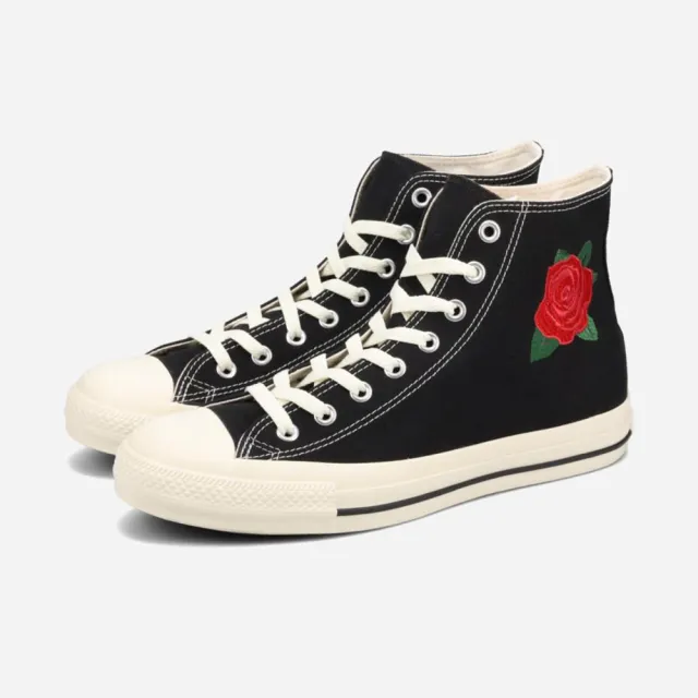 【CONVERSE】ALL STAR ROSEEMBROIDERY HI 黑色(31311860)