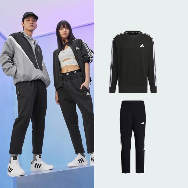 【adidas 愛迪達】休閒運動/大學T 長褲 運動褲 男女款(多款任選)