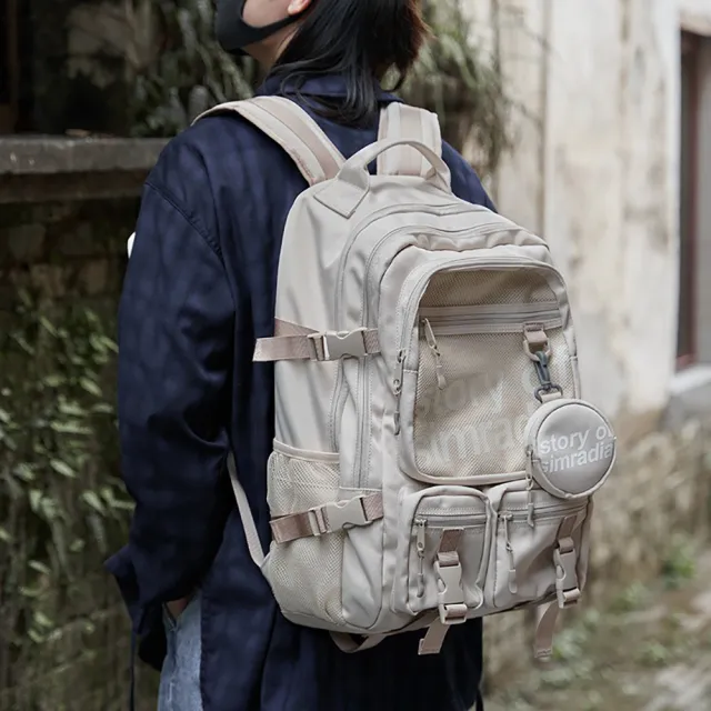 【MoonDy】雙11 背包 雙肩包 後背包 登山包 牛津包 露營背包 男生背包 旅行背包 防水後背包 筆電
