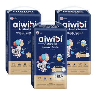 【Aiwibi 愛薇彼】夜用甄柔瞬吸 褲型紙尿褲x3 M-XXL(褲型/紙尿褲/尿布)