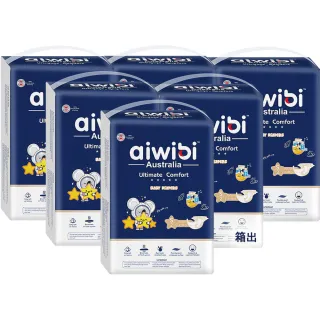【Aiwibi 愛薇彼】夜用甄柔瞬吸 黏貼型紙尿褲x2箱出 S-XL(黏貼型/紙尿褲/尿布/2箱共12包)
