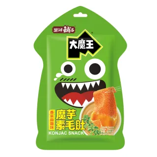 【鹽津鋪子】大魔王-魔芋素毛肚 50gX2包組(香菜麻醬味)