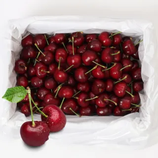 【RealShop】智利空運鮮採P/約9R櫻桃禮盒1kg±10%(智利櫻桃 真食材本舖)