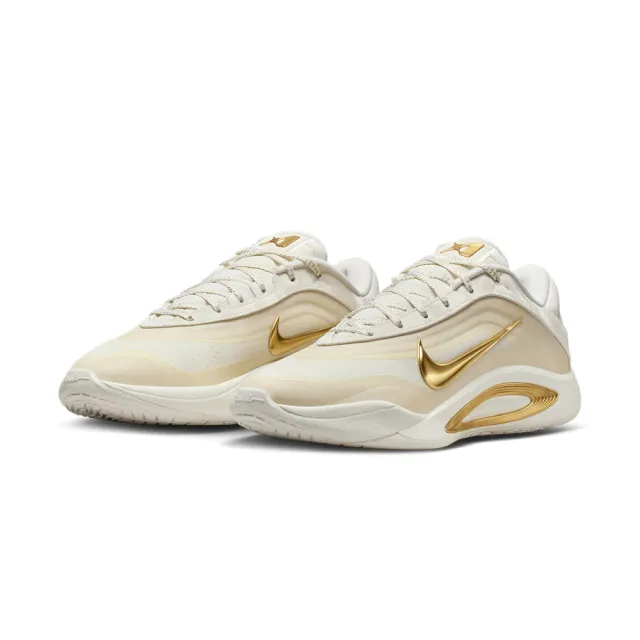 【NIKE 耐吉】A One EP 女鞋 男段 白金色 漸層 緩震 實戰 籃球鞋 FZ8606-102