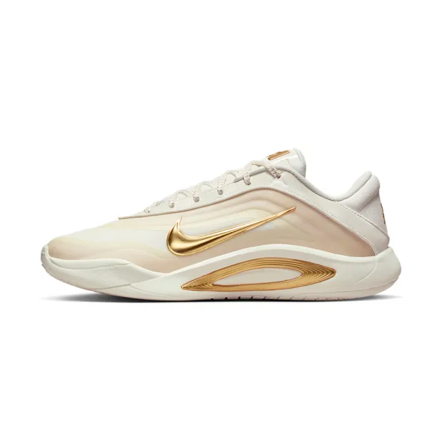 【NIKE 耐吉】A One EP 女鞋 男段 白金色 漸層 緩震 實戰 籃球鞋 FZ8606-102