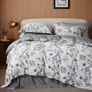 【Green 綠的寢飾】100%萊賽爾天絲四件式兩用被床包組 天真(單人/雙人/加大/特大/40支/多款任選)