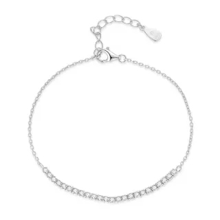 【鉅曜】絕美50分鑽石經典手鍊 可調節長度 (培育鑽石)