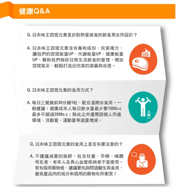 【日本味王】專利成份 窈窕元素膠囊X3盒(共270粒)
