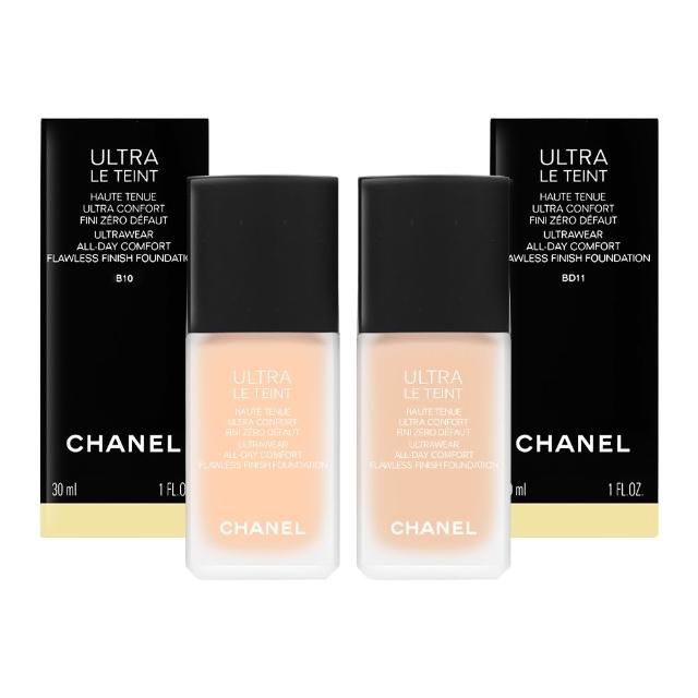 【CHANEL 香奈兒】雪紡輕霧持久粉底 30ml(國際航空版.#B10/#B20/#BD01/#BD11)