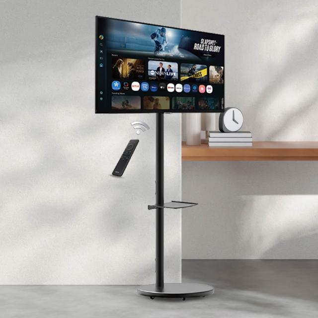 【Samsung 三星】32型 4K FollowMe AI智慧聯網移動式螢幕組-黑(S32FM702UC+移動式立架)