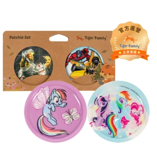 【Tiger Family】替換式魔鬼氈徽章-2入組(多款任選)