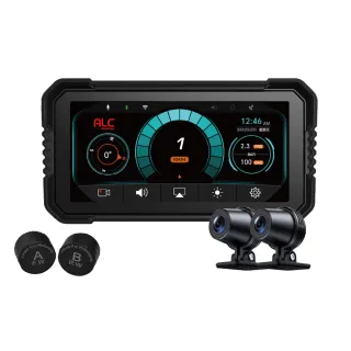 【ALC】機車Carplay前後雙錄行車記錄器 M6PRO(大全配再加贈胎壓及32G卡-快)